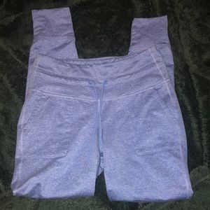 Old navy high waisted jogger style lined leggings